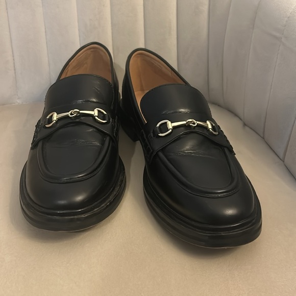 Madewell Women’s Thee Vernon Bit Hardware Loafer, Black Leather, Size 10 - Picture 6 of 12